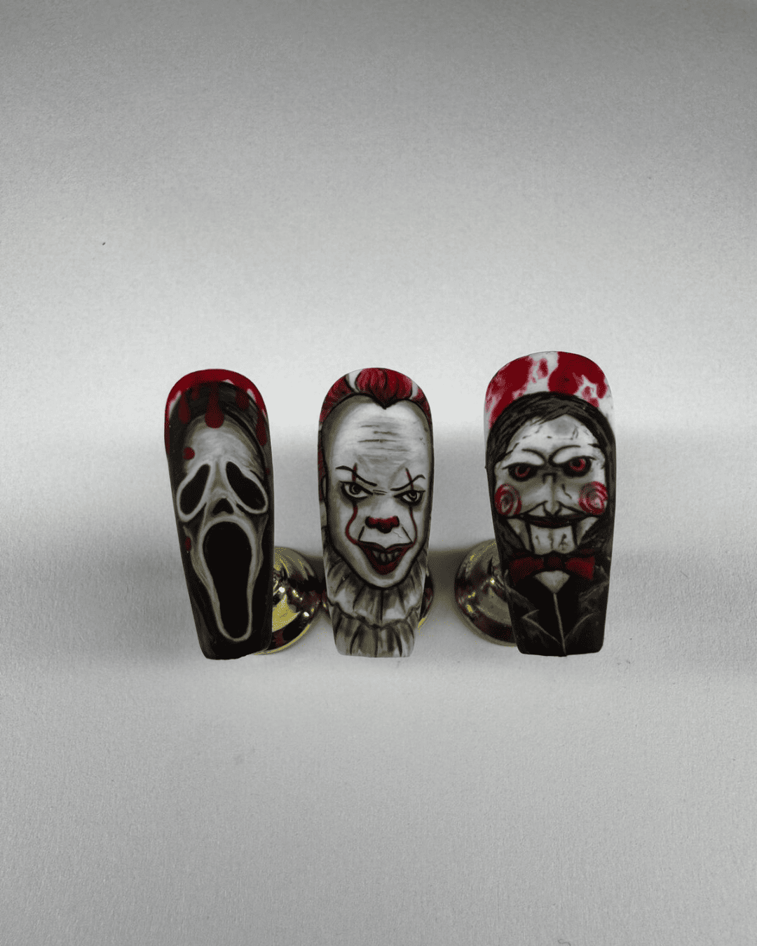 Curso: Nail Art Clasicos de Terror Realistas