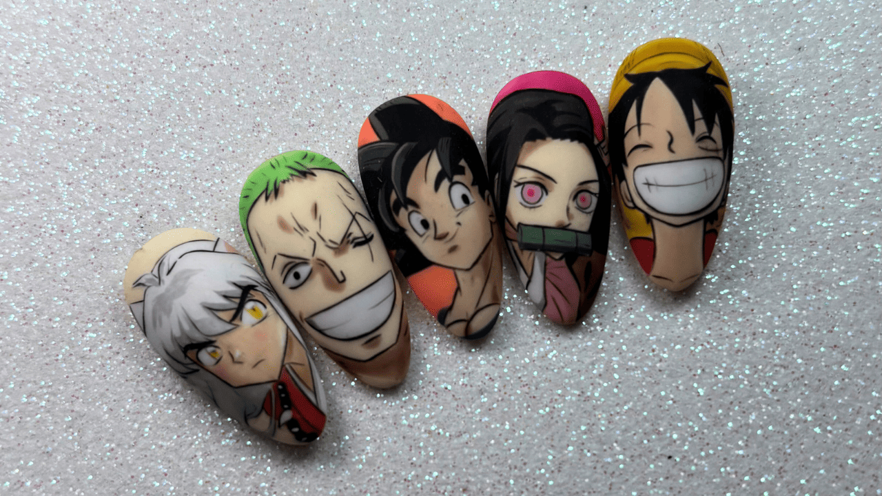 Curso de nail art de anime